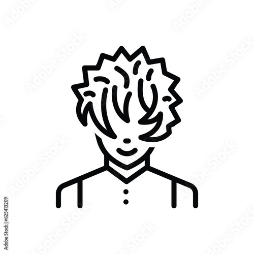 Black line icon for ralph 