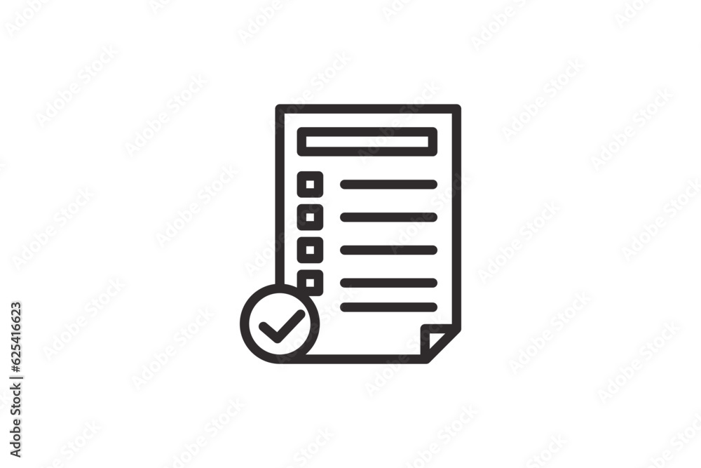document check icon design concept vector document check icon design concept vector