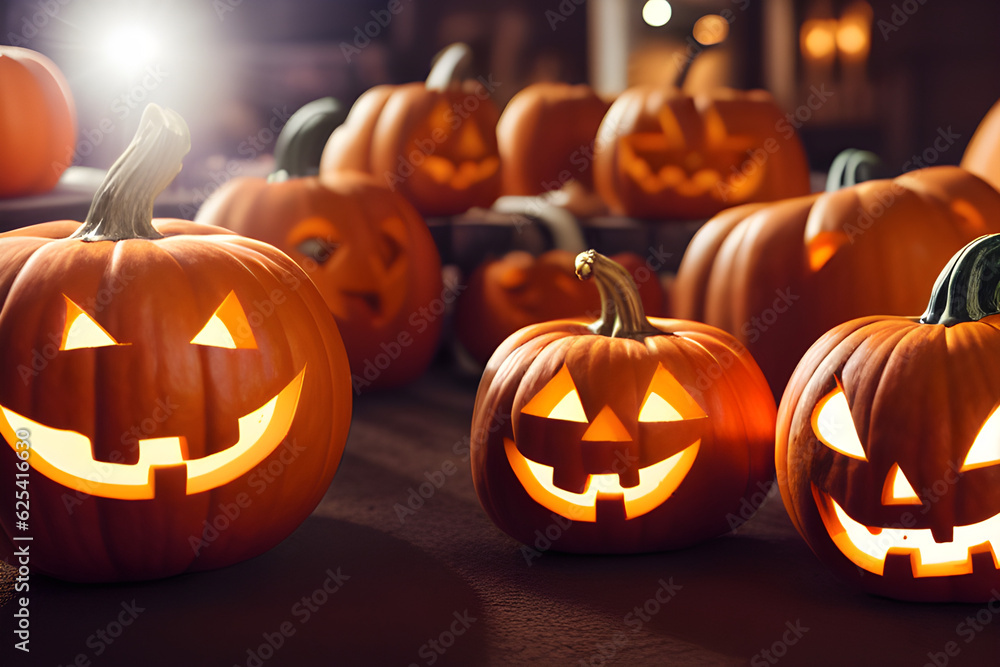 Fototapeta premium halloween, Generative AI