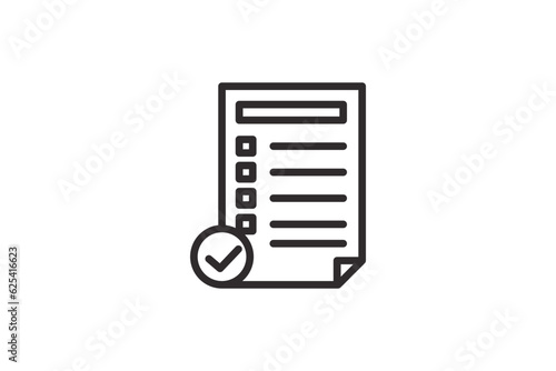 document check icon design concept vector