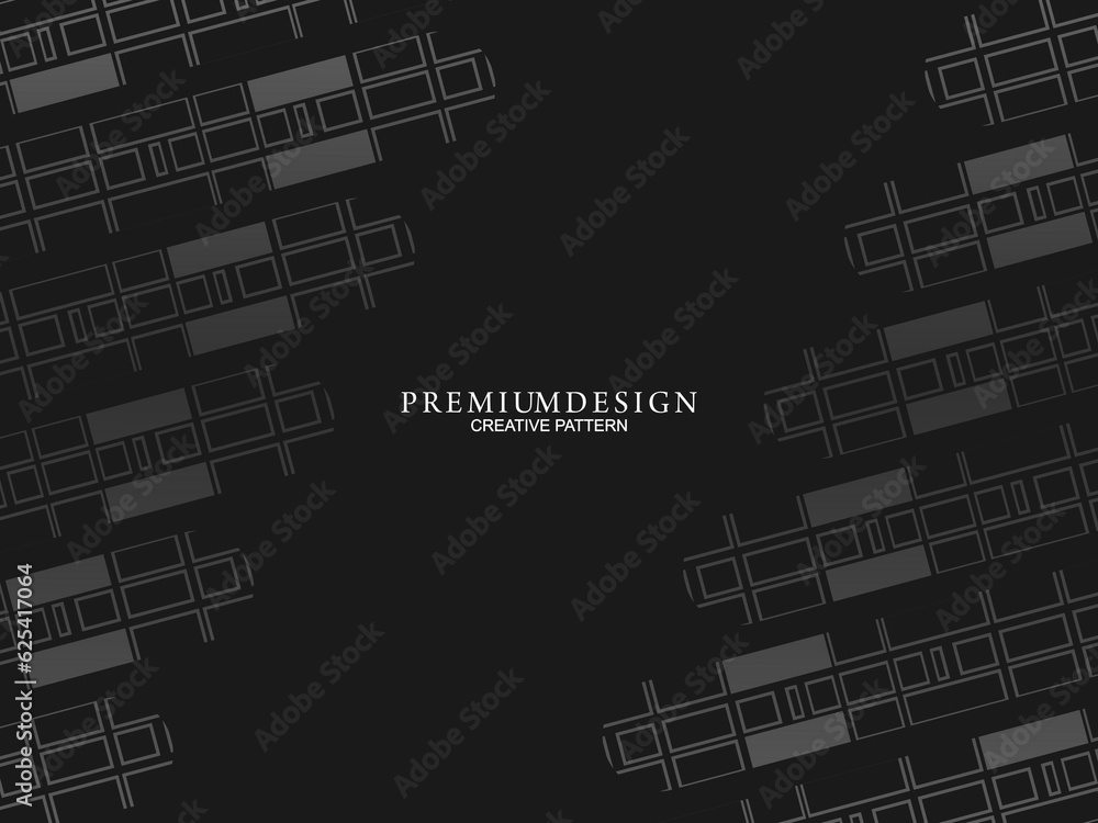 Black abstract background design. Modern wavy lines pattern (guilloche curves) in monochrome colors. Premium line texture for banners, business backgrounds. Dark horizontal vector template. Black abstract background design. Modern wavy lines pattern (guilloche curves) in monochrome colors. Premium line texture for banners, business backgrounds. Dark horizontal vector template.