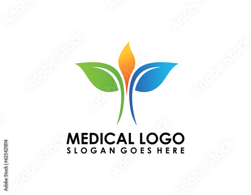 Free Download Medical Cross and Health Pharmacy Logo Vector Template - GFXLoad