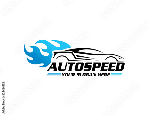 Auto repair car service logo