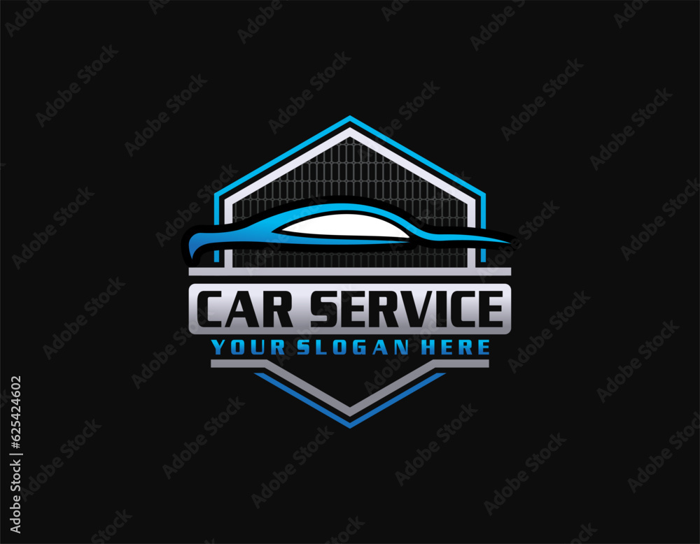 Obraz premium sport car logo template, Perfect logo for business related to automotive industry