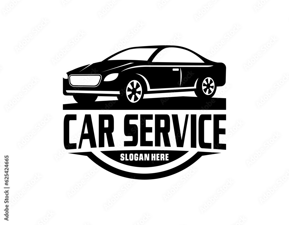 Fototapeta premium Car Logo Vector Illustration