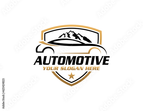 auto paint garage logo vector design\n