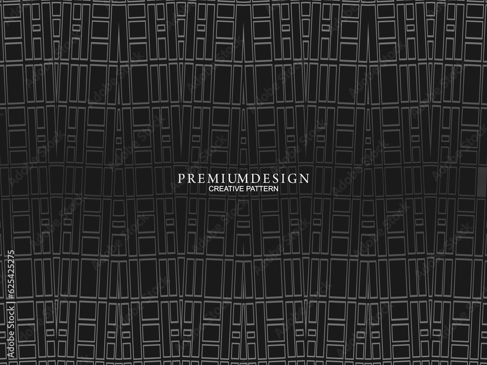 Black abstract background design. Modern wavy lines pattern (guilloche curves) in monochrome colors. Premium line texture for banners, business backgrounds. Dark horizontal vector template. Black abstract background design. Modern wavy lines pattern (guilloche curves) in monochrome colors. Premium line texture for banners, business backgrounds. Dark horizontal vector template.
