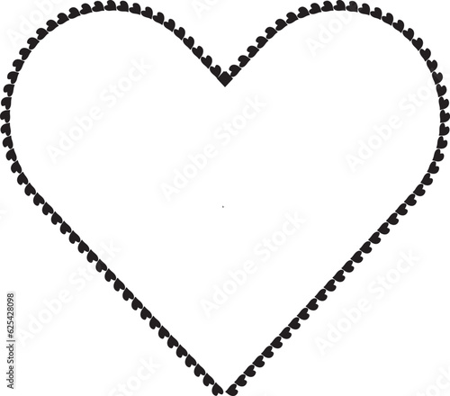 heart shape icon sing symbol sing element to decoration png file transparent on happy holiday