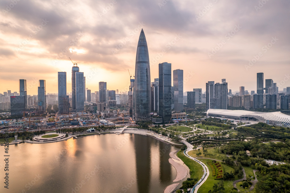 Obraz premium Cityscape of Shenzhen, China