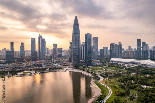 Cityscape of Shenzhen  China