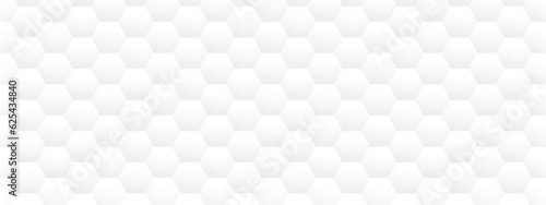 Abstract background of hexagon. White honeycomb with a gradient color. Isometric geometry. colorful hexagons background. Random displacement. Good background. Simply geometric pattern and Copy space.