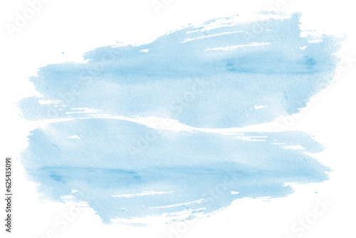watercolor blue sky background. watercolor background with clouds.