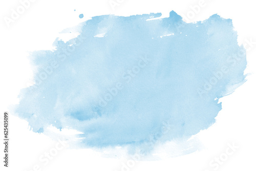 watercolor blue sky background. watercolor background with clouds.