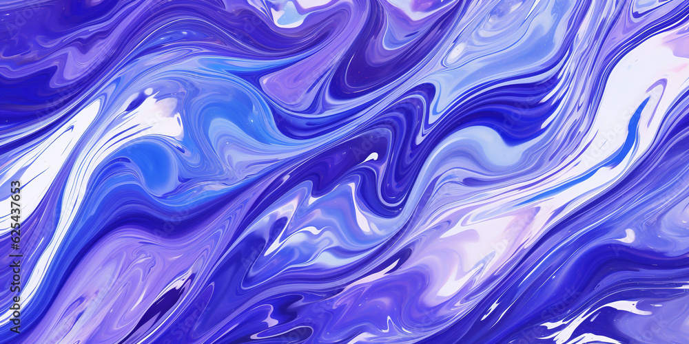 Obraz premium navy marble seamless pattern, rainbow color marble pattern, vibrate colors