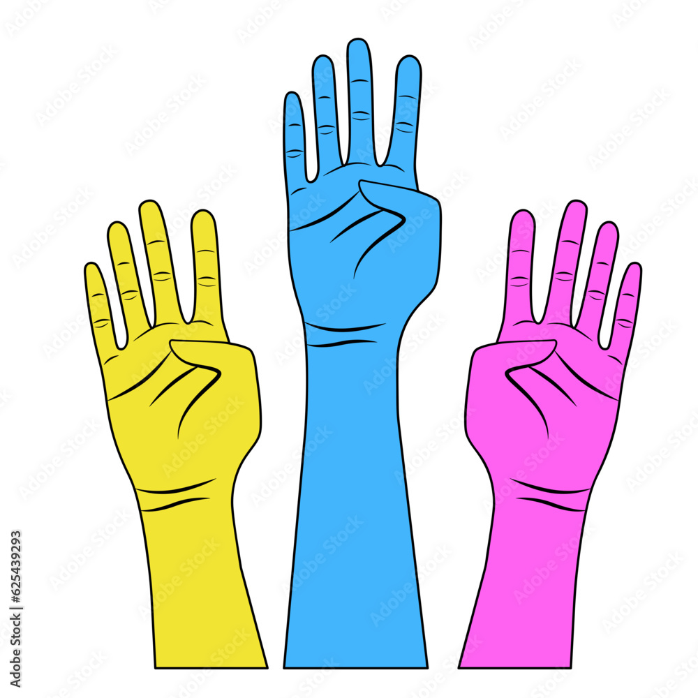 Obraz premium International Youth Hand Gesture