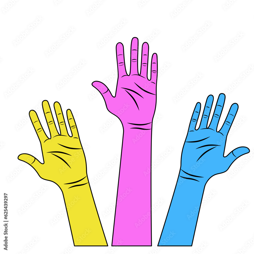 Fototapeta premium International Youth Hand Gesture