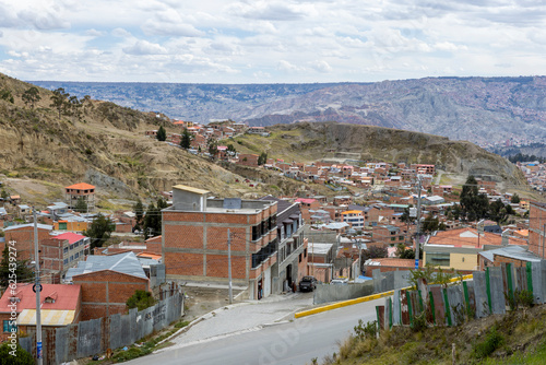 Overland travels in Bolivia, South America: Exploring the mountainous outskirts of the highest-lying administrative capital in the world: La Paz © freedom_wanted