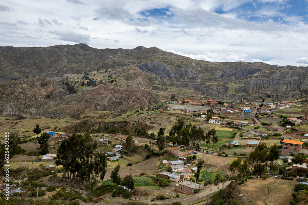 Overland travels in Bolivia, South America: Exploring the mountainous outskirts of the highest-lying administrative capital in the world: La Paz