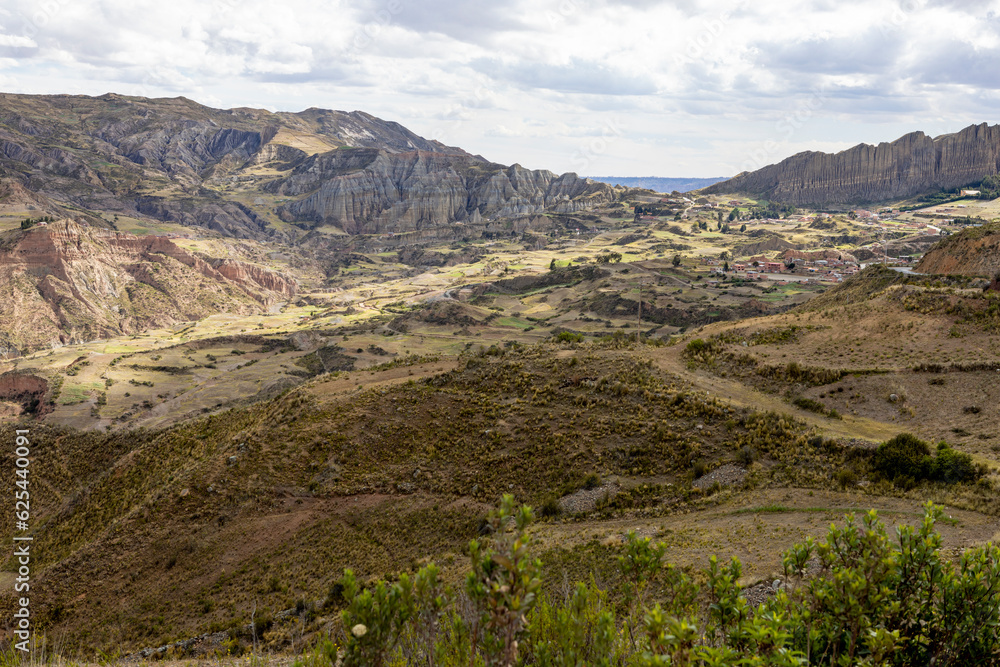 Valle de las Animas, landscape with special rock formations at the outskirts of La Paz in the Bolivian Andes - Traveling and exploring South America Valle de las Animas, landscape with special rock formations at the outskirts of La Paz in the Bolivian Andes - Traveling and exploring South America