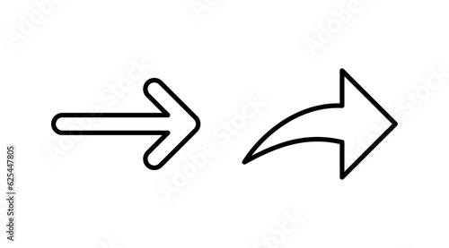 Arrow icon. Arrow symbol. Arrow icon for your web design.