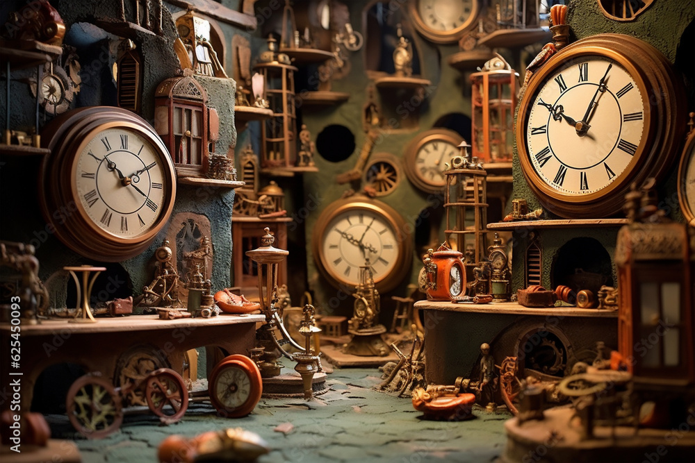 Unique Miniature Time Concept Images Unique Miniature Time Concept Images