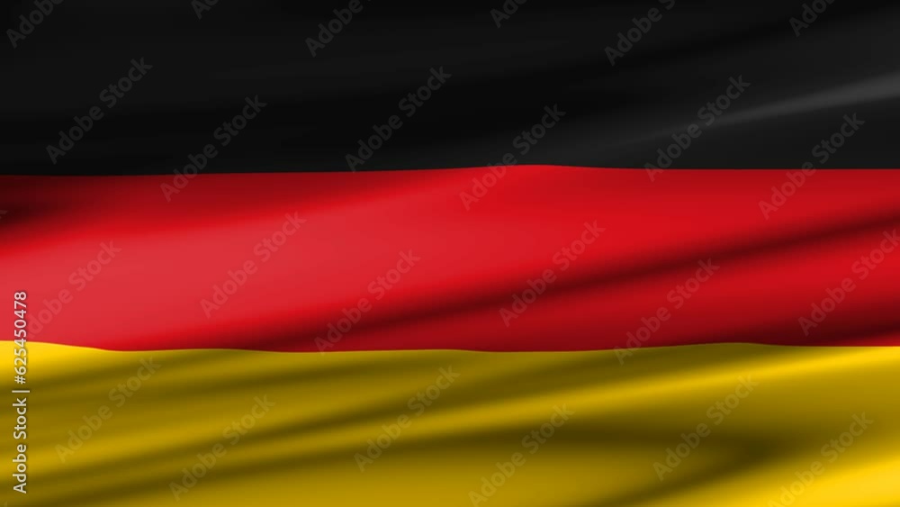 germany national flag waving in the wind germany national flag waving in the wind