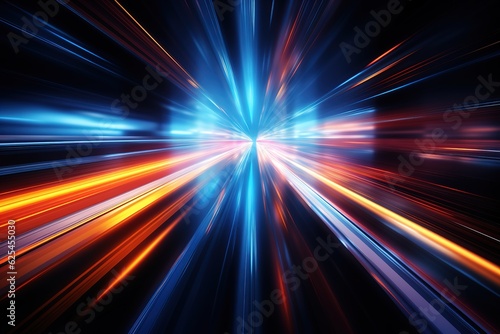 Electric Fusion Luminous  Motion  Trails  Playful  Dynamic 
