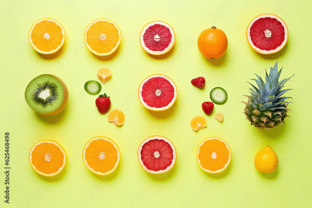background of colorful fruit background of colorful fruit