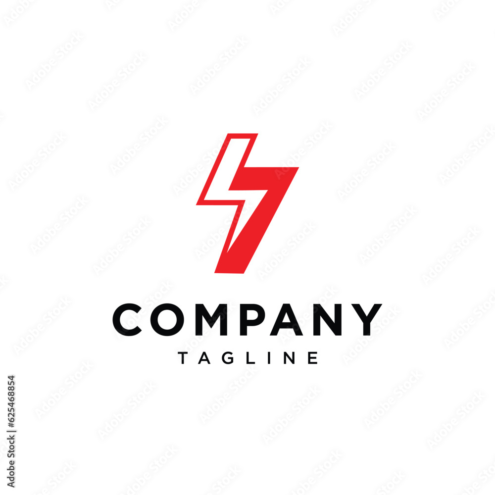 Seven thunder logo icon vector template.eps Seven thunder logo icon vector template.eps