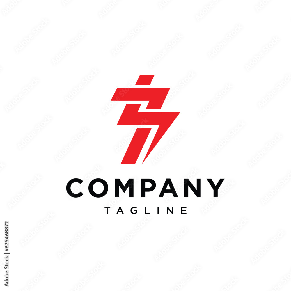 Seven thunder logo icon vector template.eps Seven thunder logo icon vector template.eps