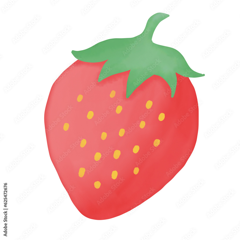 a strawberry on a transparent background a strawberry on a transparent background