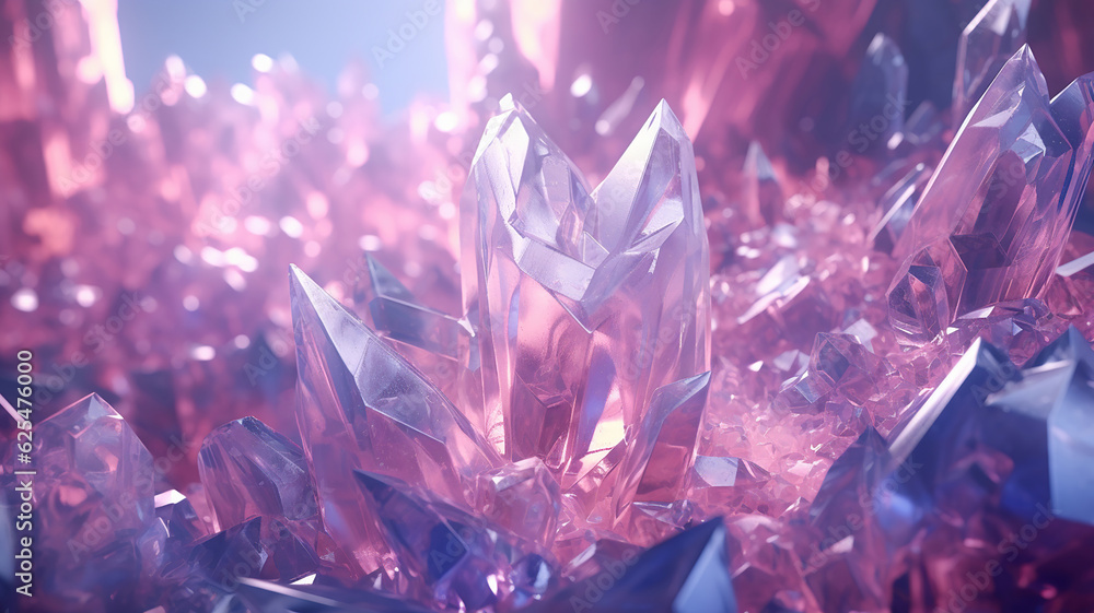 Crystal Rocks with an Enchanting Color Palette Crystal Rocks with an Enchanting Color Palette