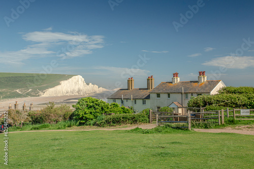 Wallpaper Mural View of  Seven Sisters cliffs England,Seven Sisters East Sussex England Torontodigital.ca