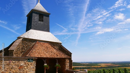 Eglise catholique Saint Martin à Mutigny dans la Marne. Vignoble champenois. France Europe