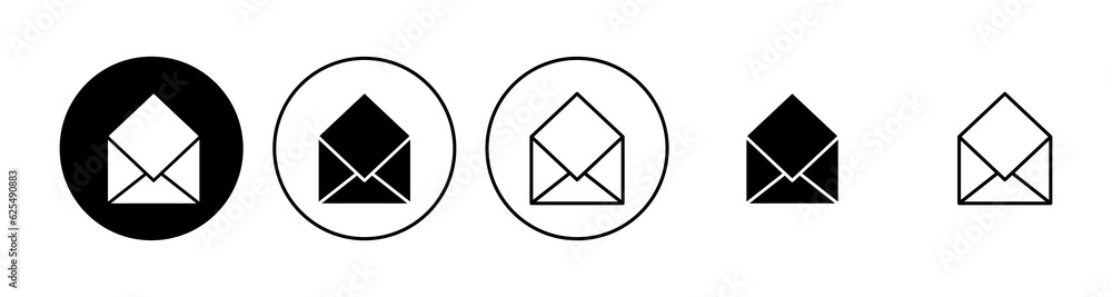 Mail icon set. email icon vector. E-mail icon. Envelope illustration Mail icon set. email icon vector. E-mail icon. Envelope illustration
