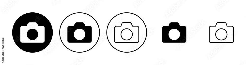 Camera icon set. photo camera icon. camera photography icon. Camera icon set. photo camera icon. camera photography icon.