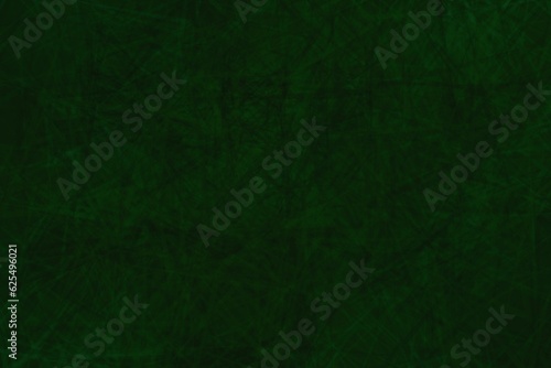 Dark green background, texture in the form of smudges, grunge style