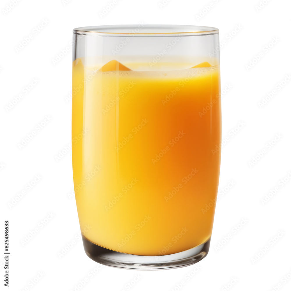 glass of orange juice isolated on transparent background cutout glass of orange juice isolated on transparent background cutout