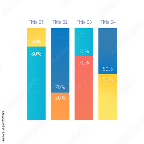 Public opinion research infographic chart design template. Social polling results. Editable infochart with vertical bar graphs. Visual data presentation. Myriad Pro-Regular font used