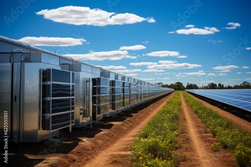 Microgrid With Integrated Energy Storage System, Generative AI