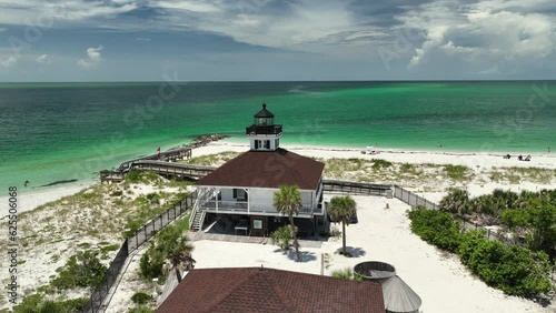 Wallpaper Mural Point of interest aerial view of the Boca Grande Lighthouse Torontodigital.ca