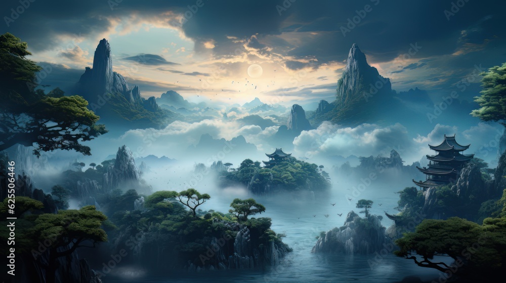 the world of martial arts fantasy