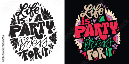 Funny hand drawn lettering quote. Cool phrase for print and poster design. Inspirational  slogan. Greeting card template. T-shirt design, mug print, tee design. Vector