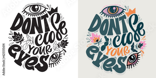 Funny hand drawn lettering quote. Cool phrase for print and poster design. Inspirational  slogan. Greeting card template. T-shirt design, mug print, tee design. Vector