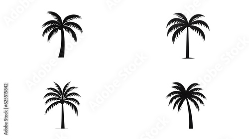 palm tree clip art design