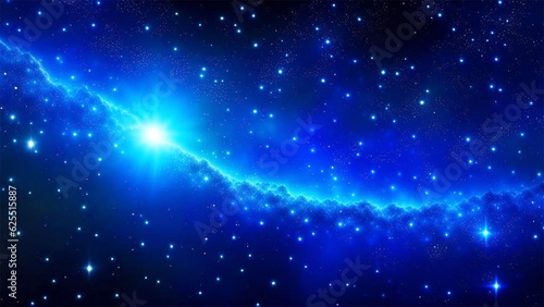 Space galaxy nebula background  universe magic starry sky  gas cloud in deep outer cosmos. Generative AI 