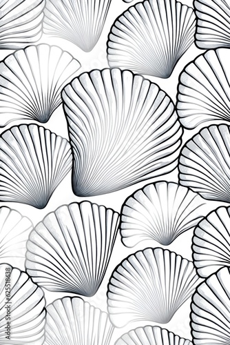 pattern with shells