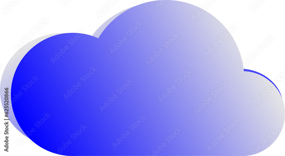 Cloud icon element for decoration backgrounds Cloud icon element for decoration backgrounds