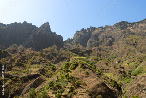 Ribeira da Torre valley on Santo Antão, Cape Verde, incredible hiking views