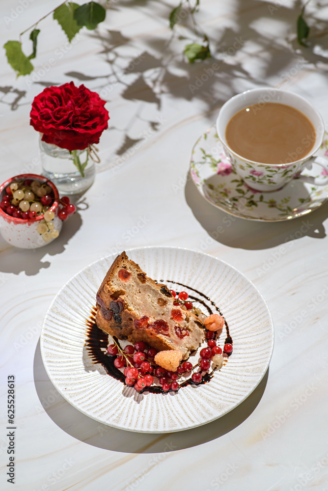 pie with berries on a light background pie with berries on a light background